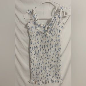 Stretchy white shein dress, size small.